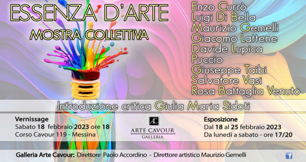 MOSTRE – “Essenza d’arte” alla Galleria Arte Cavour