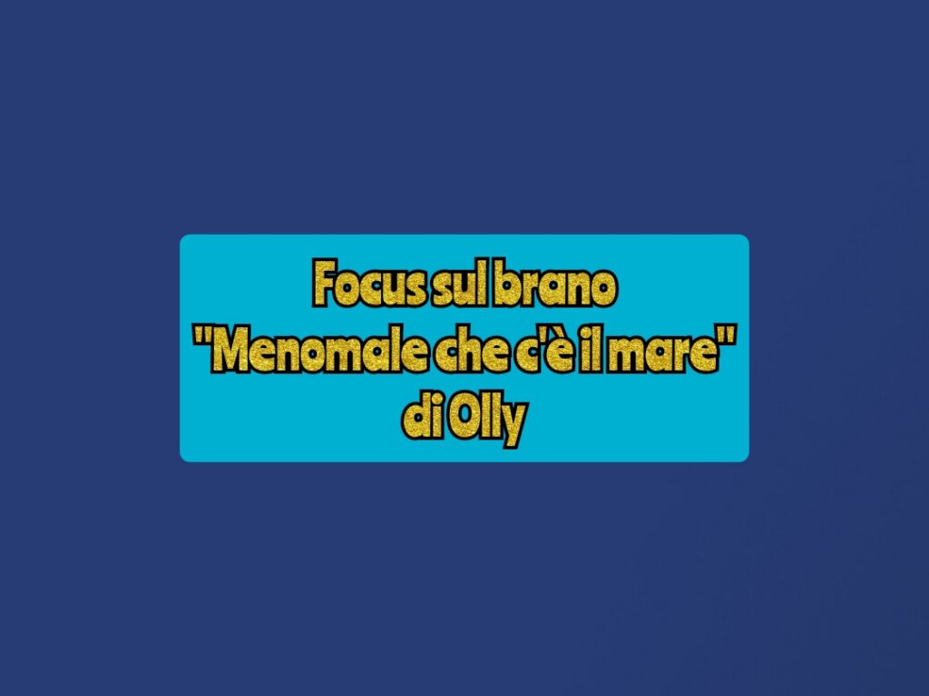 GIULIA QUARANTA PROVENZANO – “Stimo molto il cantante Olly, che considero il cantore dell’essere umano che vuole e prova a essere l’audace artefice del proprio vivere… libero da imposizioni estranee e che portano a tradire l’anima”