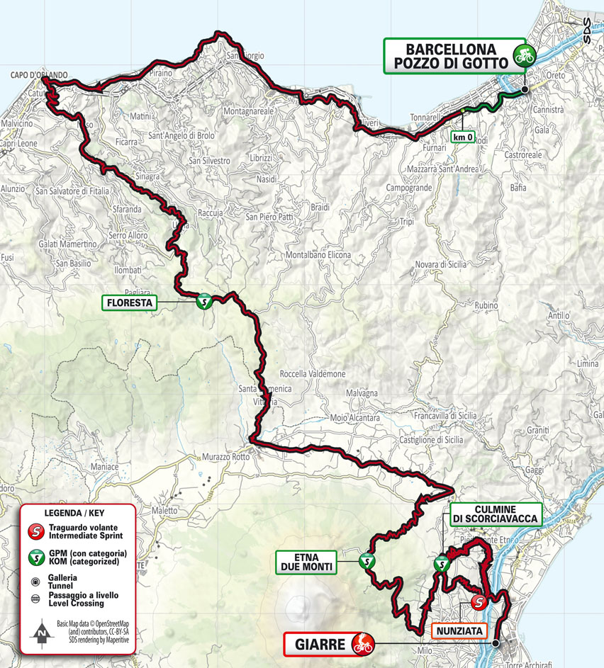 NASO NEL GIRO DI SICILIA 2023 – La soddisfazione del sindaco Nanì