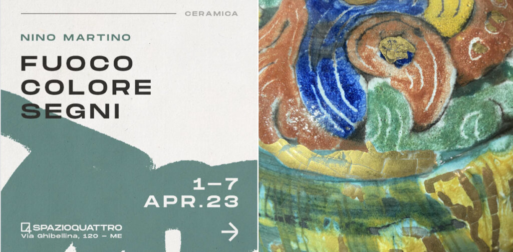 MOSTRE – “Fuoco, colore, segni,” la personale di Nino Martino all’associazione Culturale Spazioquattro