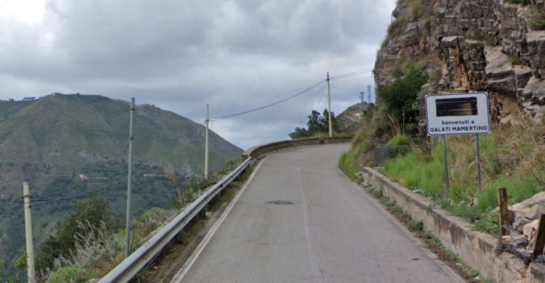 GALATI MAMERTINO – Pullman trasporto degli studenti autorizzati al transito sul ponte della SP 157