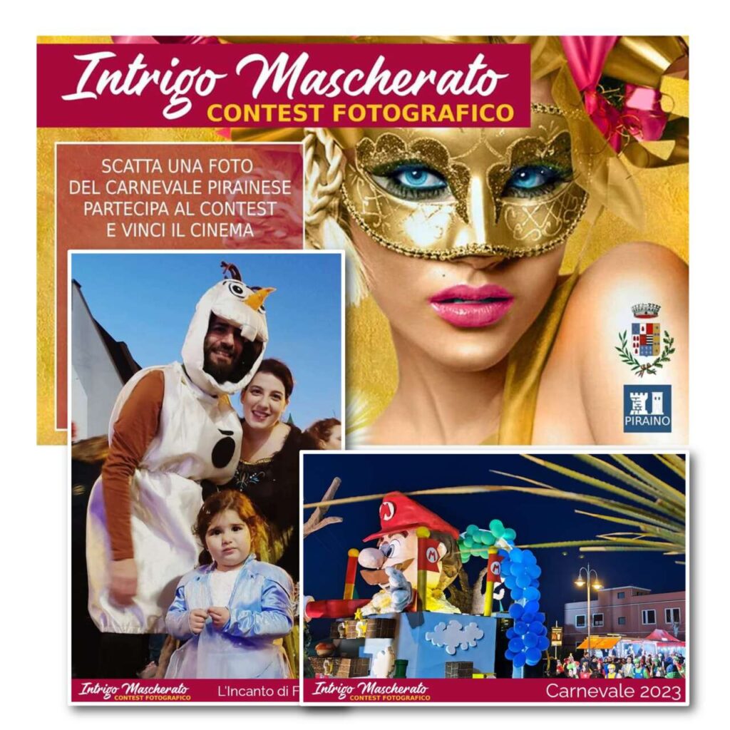 CONTEST FOTOGRAFICI – I vincitori, a Piraino, di “Intrigo Mascherato”