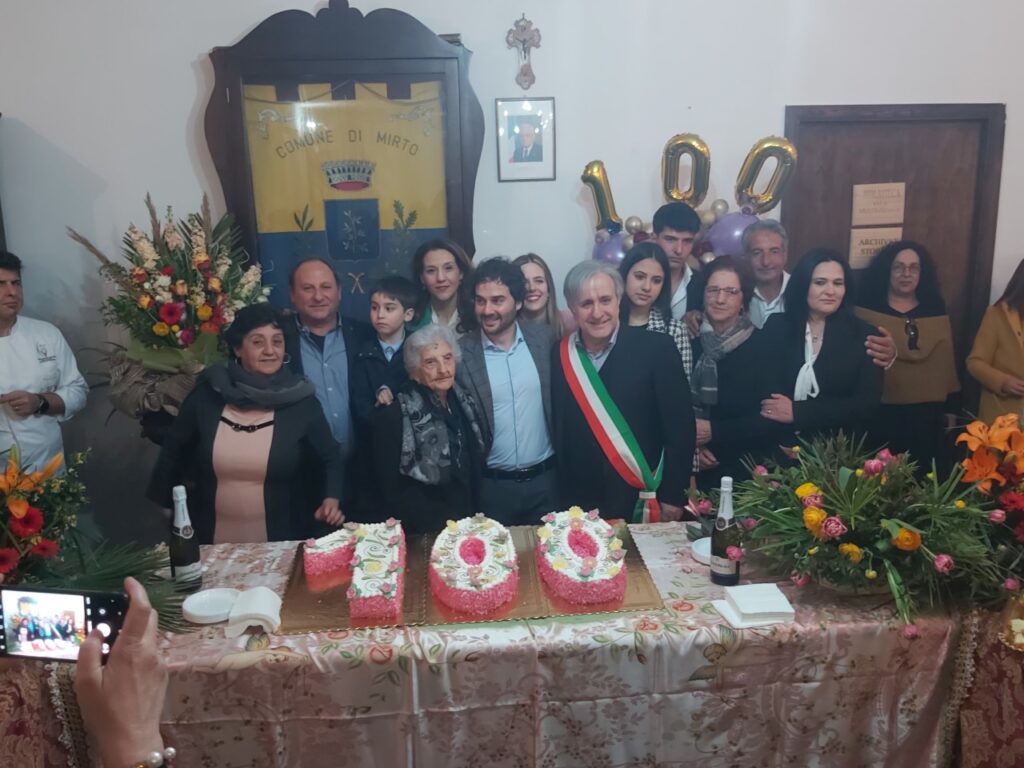 MIRTO – 100 candeline per Maria Sgrò