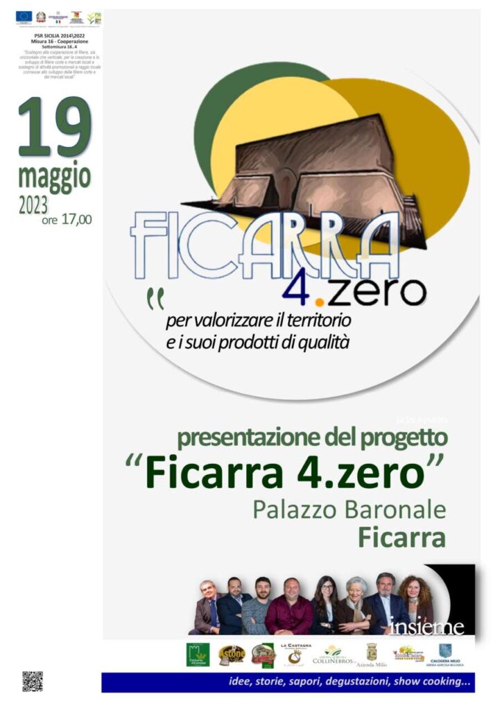 FICARRA 4.ZERO – Venerdì sarà presentato il primo evento
