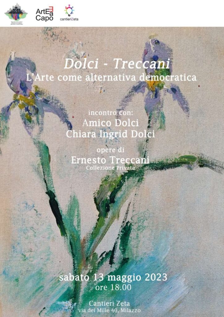MOSTRE – “L’arte come alternativa democratica” sabato 13 maggio Cantieri Zeta di Milazzo