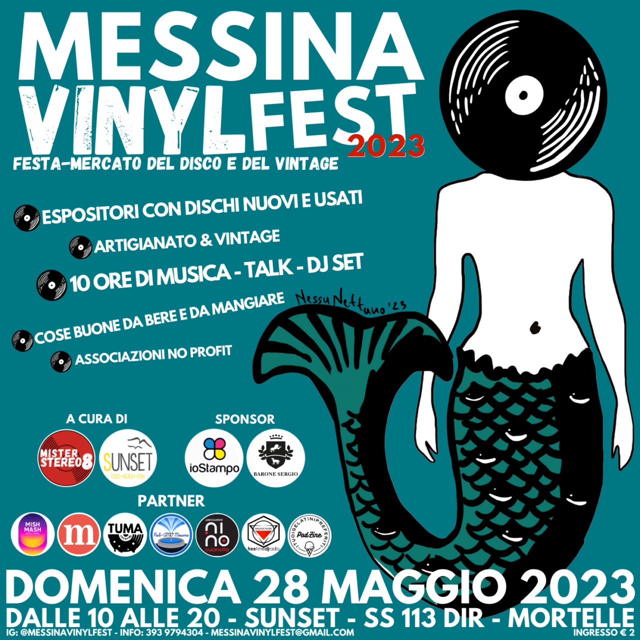 MESSINA VINYL FEST - Presenti importanti venditori di vinili