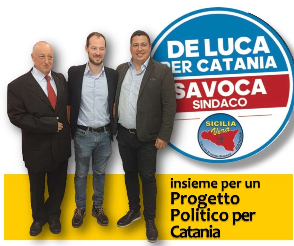 CATENO DE LUCA – Ieri a Catania anche alla convention di “De Luca per Catania”