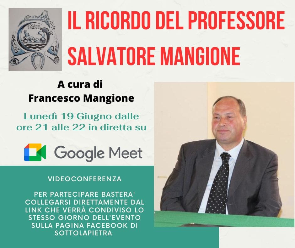 SALVATORE MANGIONE – San Fratello lo ricorda…