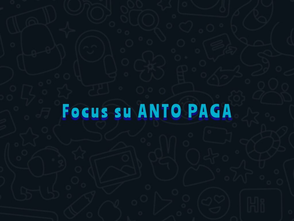 ANTO PAGA – “Sono stato in una relazione tossica più di una volta, ma non mi pento di alcunché…”