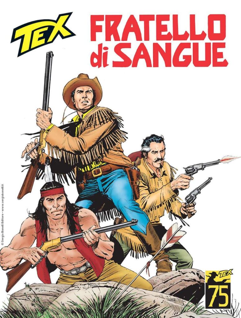 TEX, FRATELLO DI SANGUE – Una grande storia western, improntata all’esaltazione dell’amicizia e della giustizia