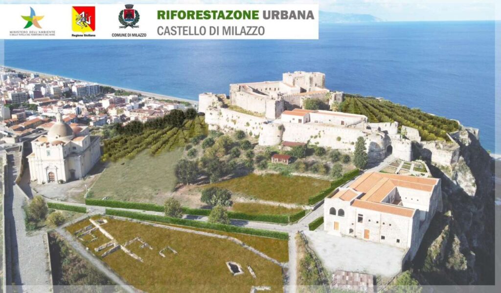 MILAZZO – Approvato il progetto di riforestazione del Castello