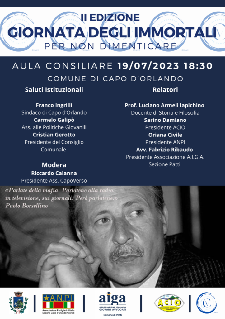 CAPOVERSO – II edizione della “Giornata degli Immortali” per non dimenticare