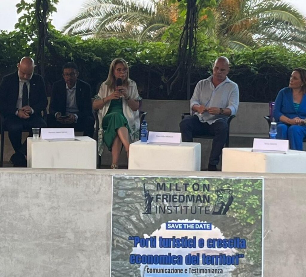 GIOIOSA MAREA – Organizzato dall’Istituto Milton Friedman il convegno sull’importanza strategica dei porti turistici