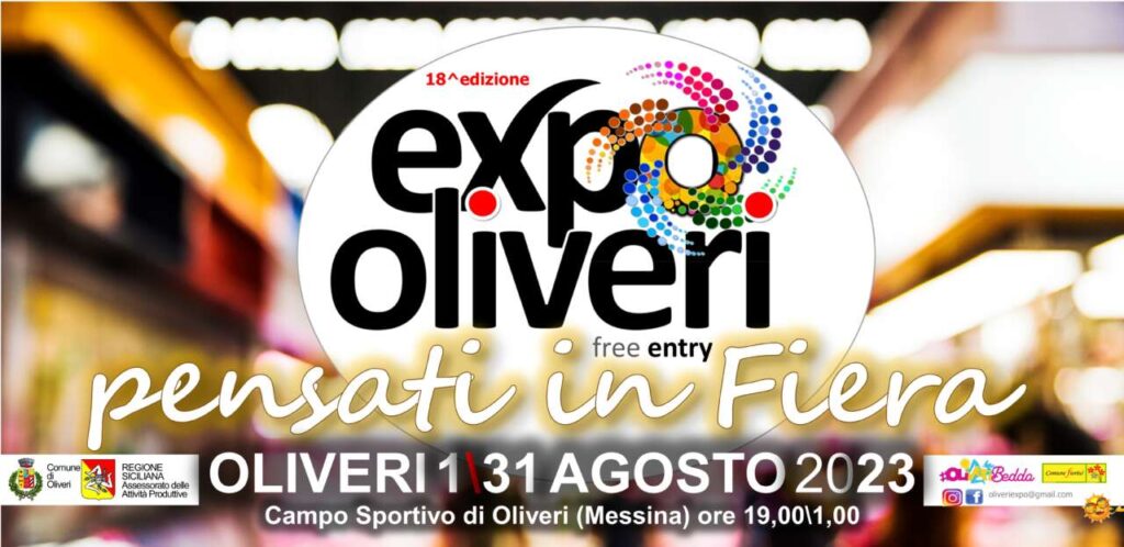 EXPO OLIVERI – Si inizia l’1 agosto
