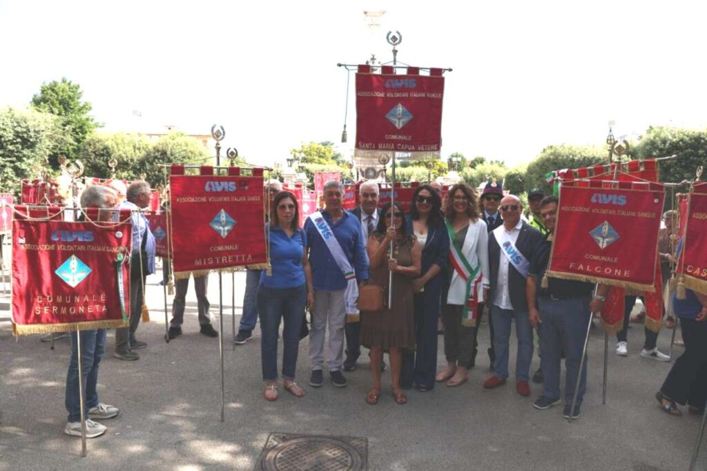 FESTA DEL DONATORE DI SANGUE – L’AVIS di Falcone protagonista attiva della festa a Santa Maria Capua Vetere