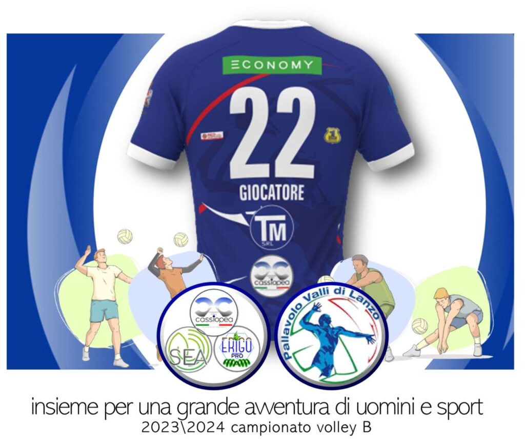 SPONSORIZZAZIONI – Il Consorzio Cassiopea crede nel progetto della Pallavolo Valli di Lanzo e punta in alto
