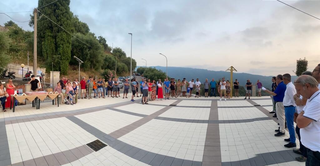 FICARRA – Il nuovo parcheggio delle Logge e la piazzetta del cimitero