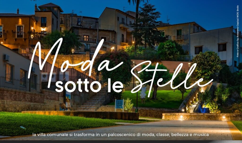 MODA & GLAMOUR – Domenica, alla Villa Comunale di Brolo, “Moda Sotto le Stelle”