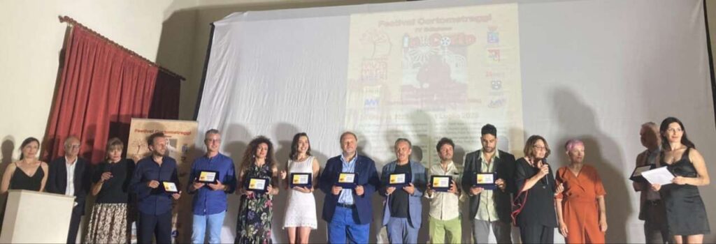In…CORTO – Emozioni sul palco della serata di Premiazione del Festival Cortometraggi