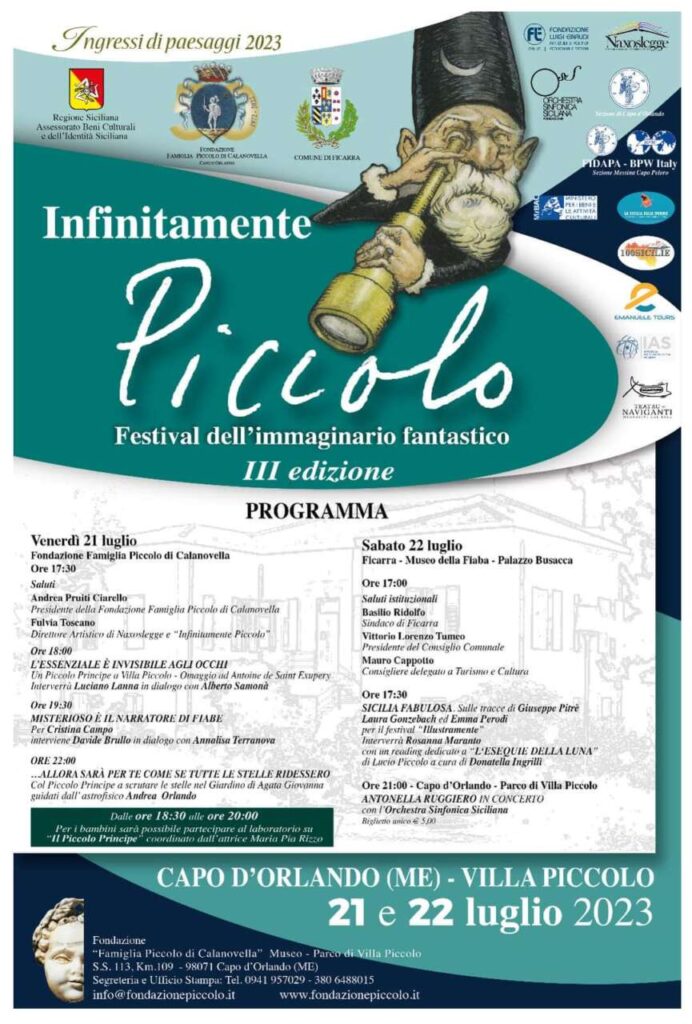 CAPO D’ORLANDO – Al via la III edizione di “Infinitamente Piccolo” la rassegna dedicata all’immaginario fantastico