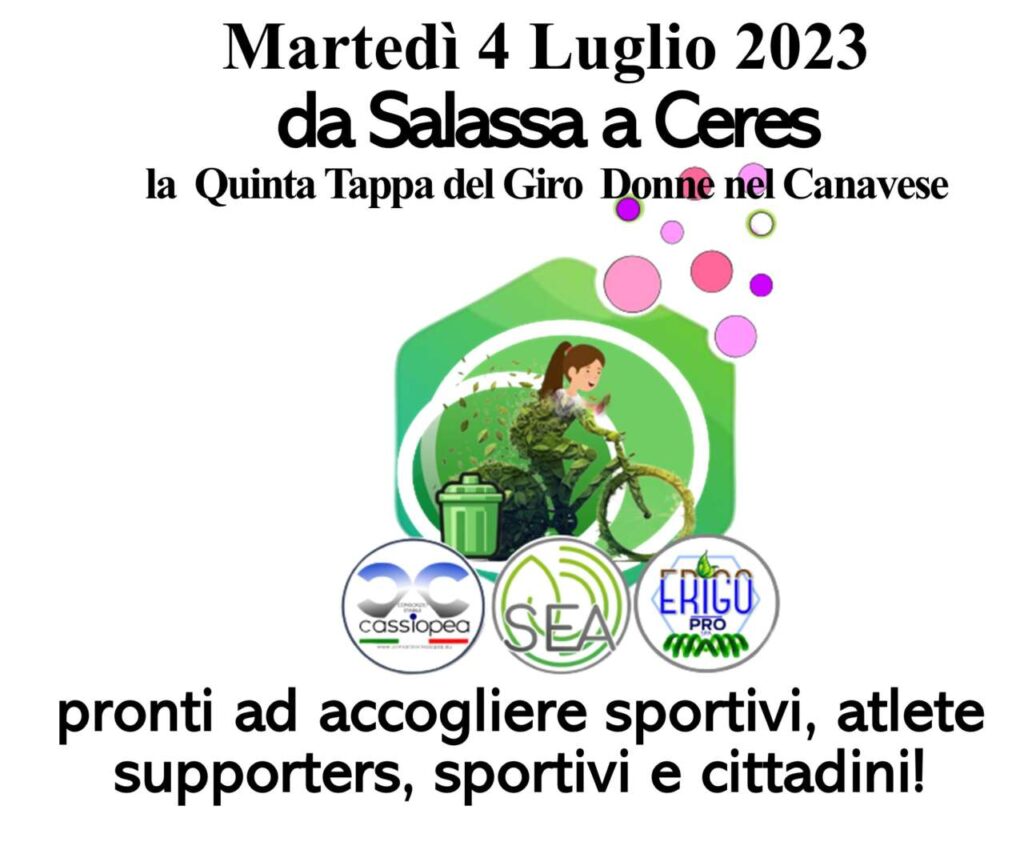 GIRO D’ITALIA DONNE – Sea\Cassiopea Group pronti ad affrontare l’impegno di tener puliti i territori interessati all’evento sportivo