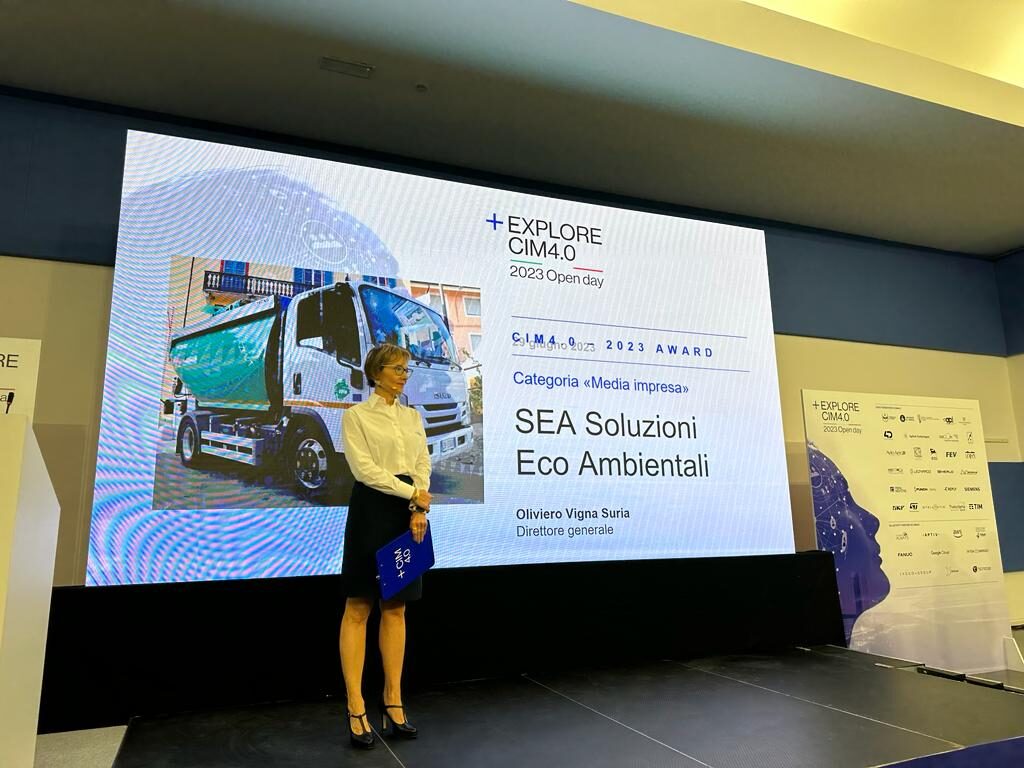 SOLUZIONI ECO AMBIENTALI – Gli esperti del CIM4.0 premiano la SEA di Villanova Canavese del Cassiopea Group