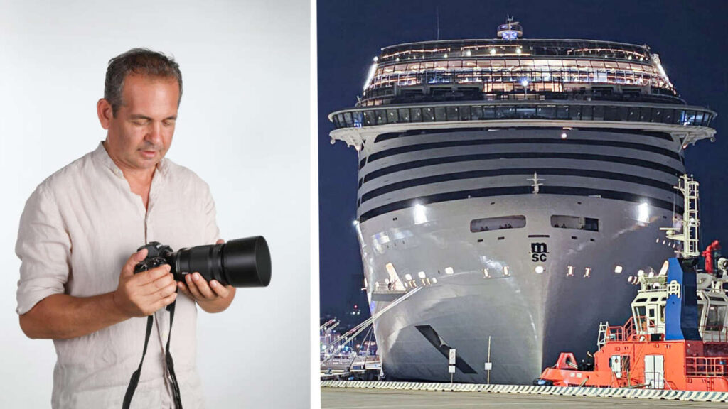 NAVE MSC A MESSINA – Boom di like per la foto di Michele Isgrò su Bella Sicilia