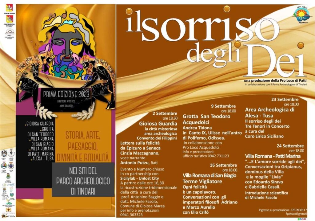 IL SORRISO DEGLI DEI – Un viaggio tra storia, archeologia, arte, paesaggi e ritualità