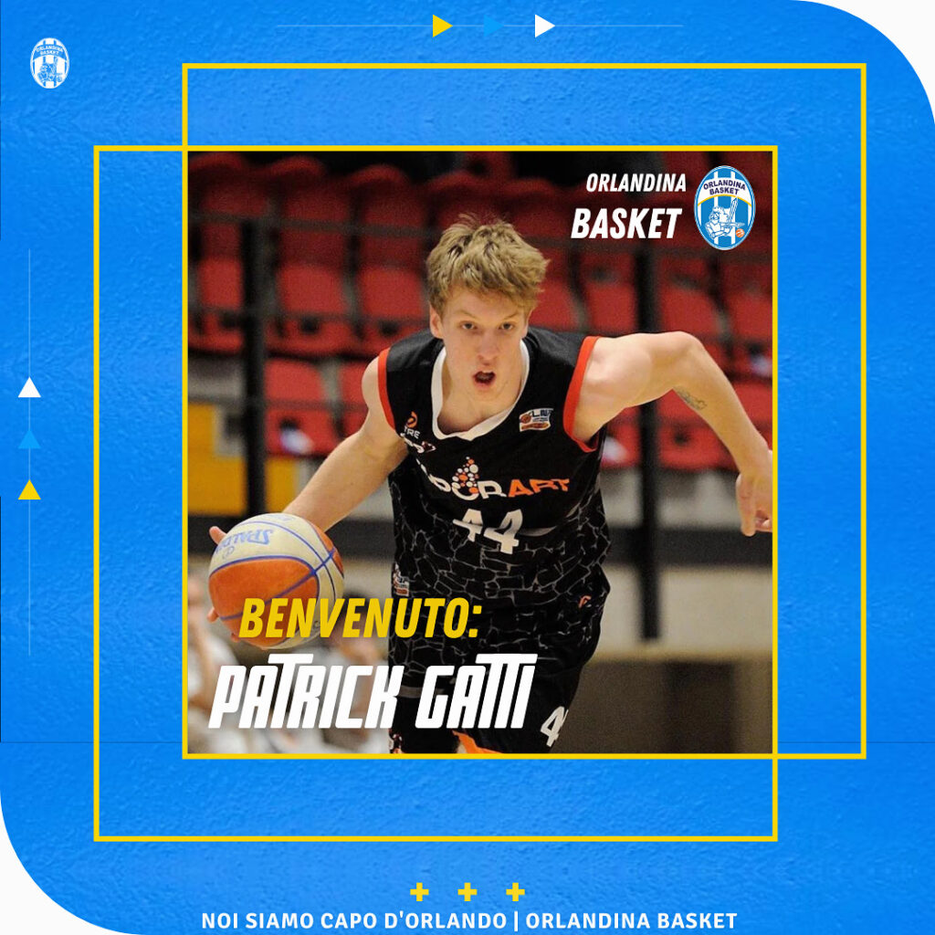 BASKET – Orlandina, ingaggiato Patrick Gatti