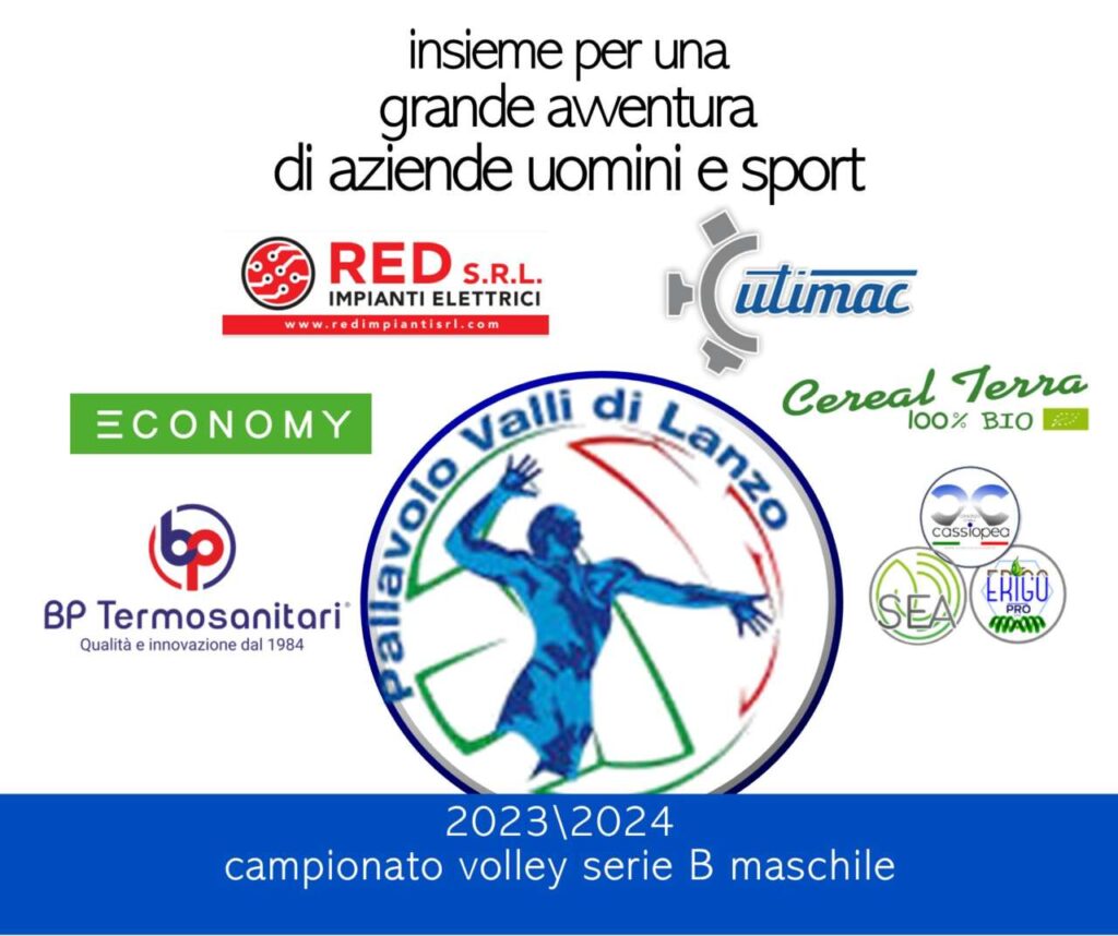 SPORT & TERRITORIO – Partnership tra le Imprese Locali e la Pallavolo Valli di Lanzo… La Cassiopea\SEA c’è!