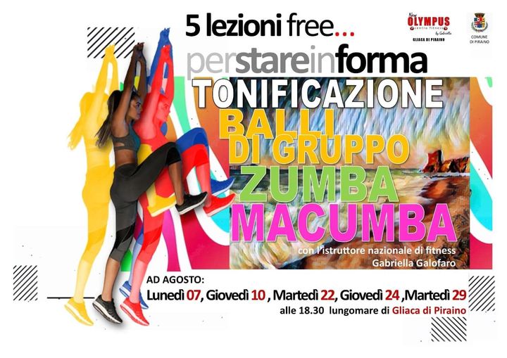 STARE IN FORMA – Continuano le lezioni di fitness (e non solo) sul lungomare di Gliaca