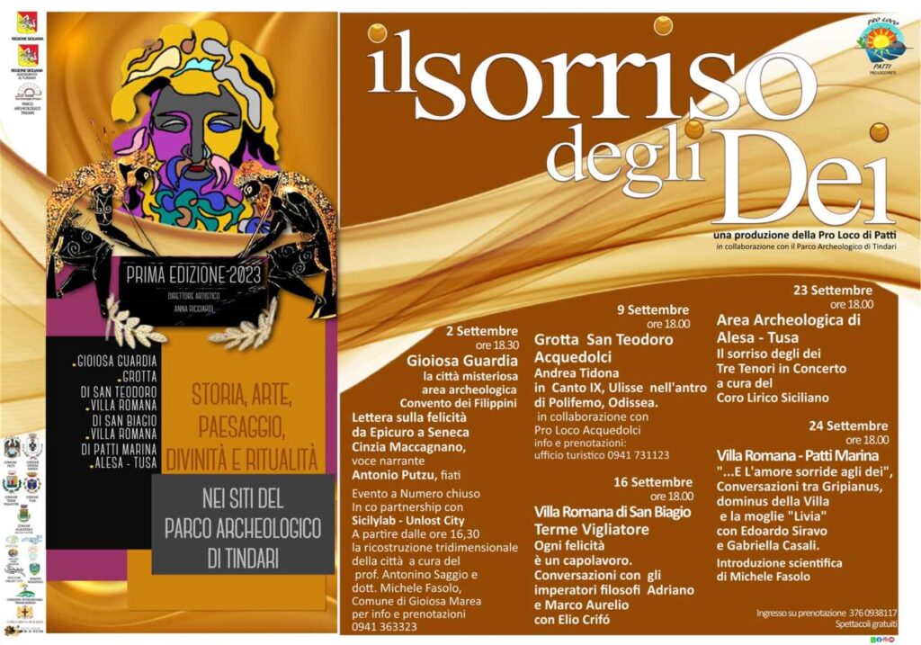 IL SORRISO DEGLI DEI – Una Rassegna Artistico-Storica nel Cuore dei siti del Parco archeologico di Tindari