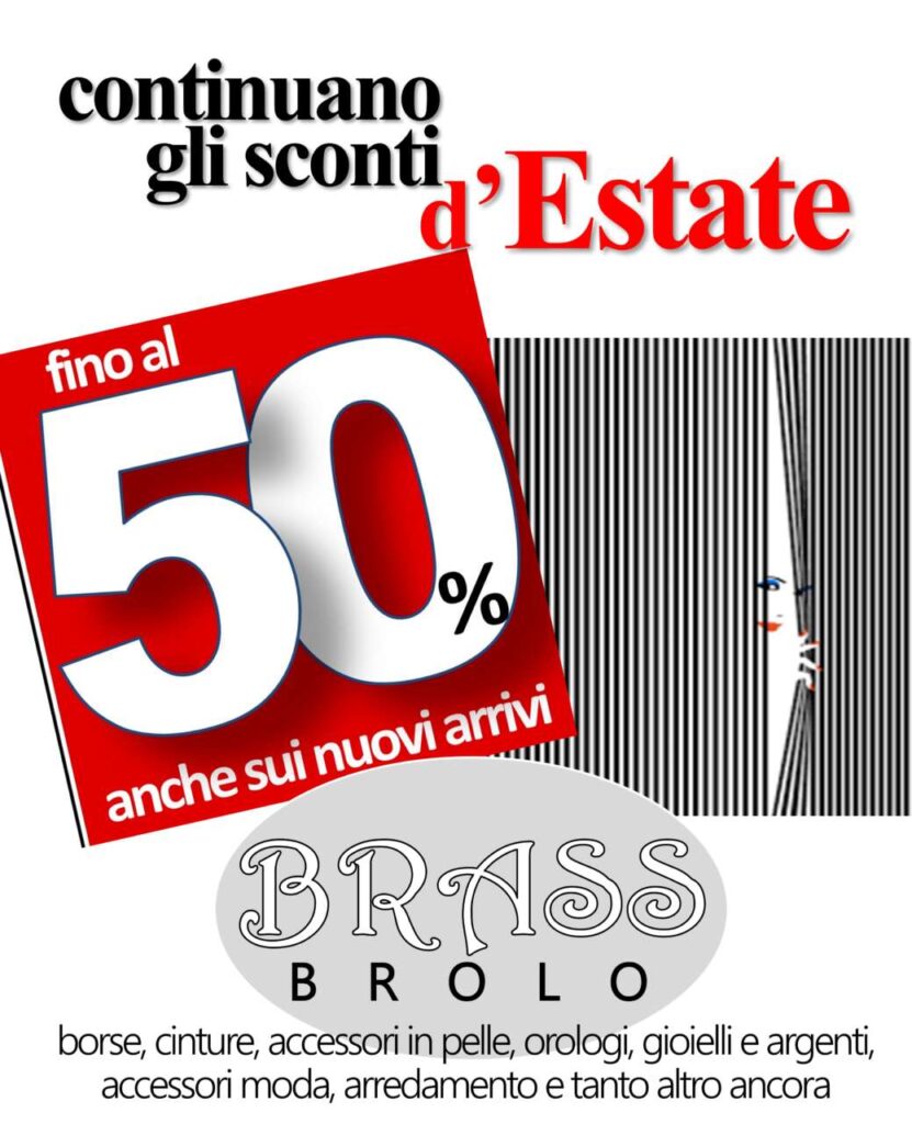 BRASS BROLO – Un’Ondata di Moda e di Stile a Prezzi Scontati