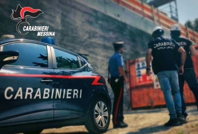 CAPO D’ORLANDO – Cantiere non a norma. Denunciate due persone