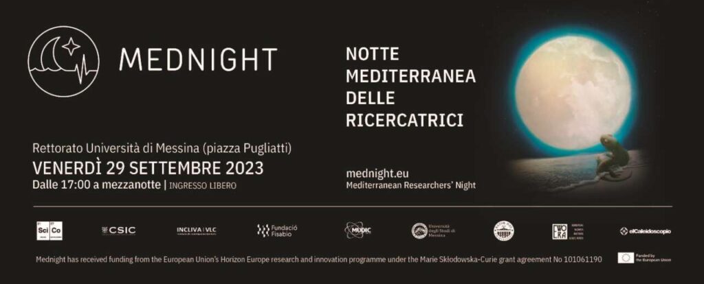 TUTTO PRONTO PER LA NOTTE MEDITERRANEA DELLE RICERCATRICI – Il 29 settembre al Rettorato dell’Università di Messina