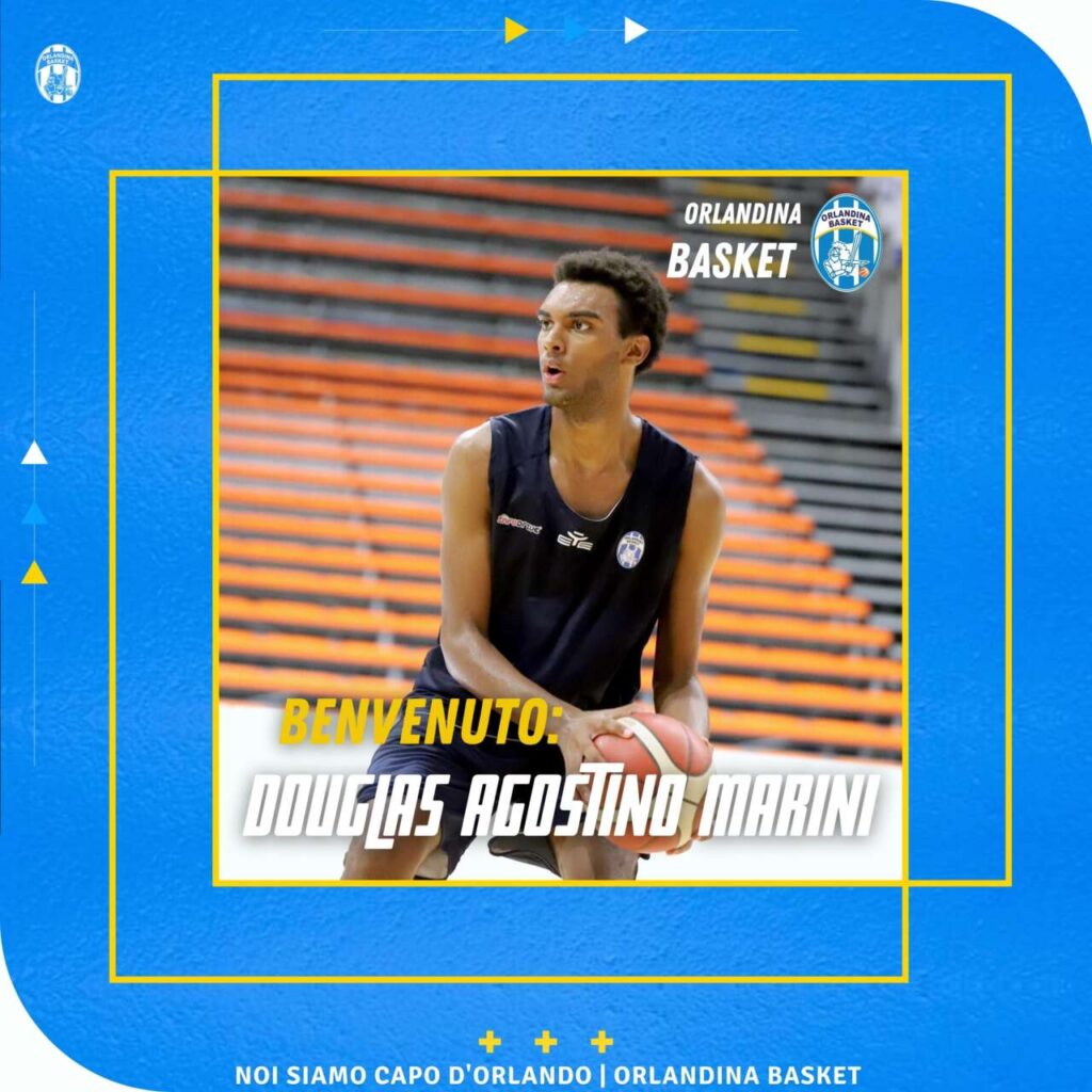 BASKET – Douglas Agostino Marini all’Infodrive Capo d’Orlando