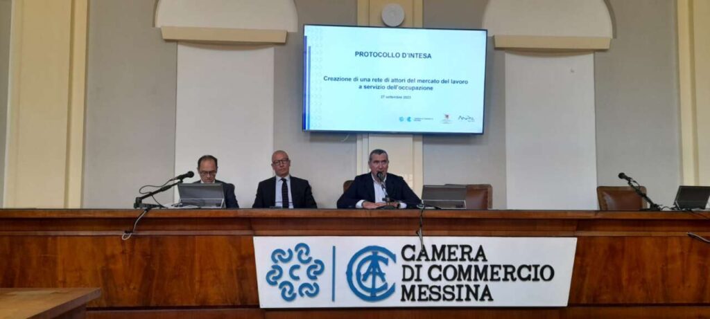 CAMERA DI COMMERCIO – Rete permanente di attori del mercato del lavoro Camera di commercio e Centro per l’impiego firmano il protocollo d’intesa