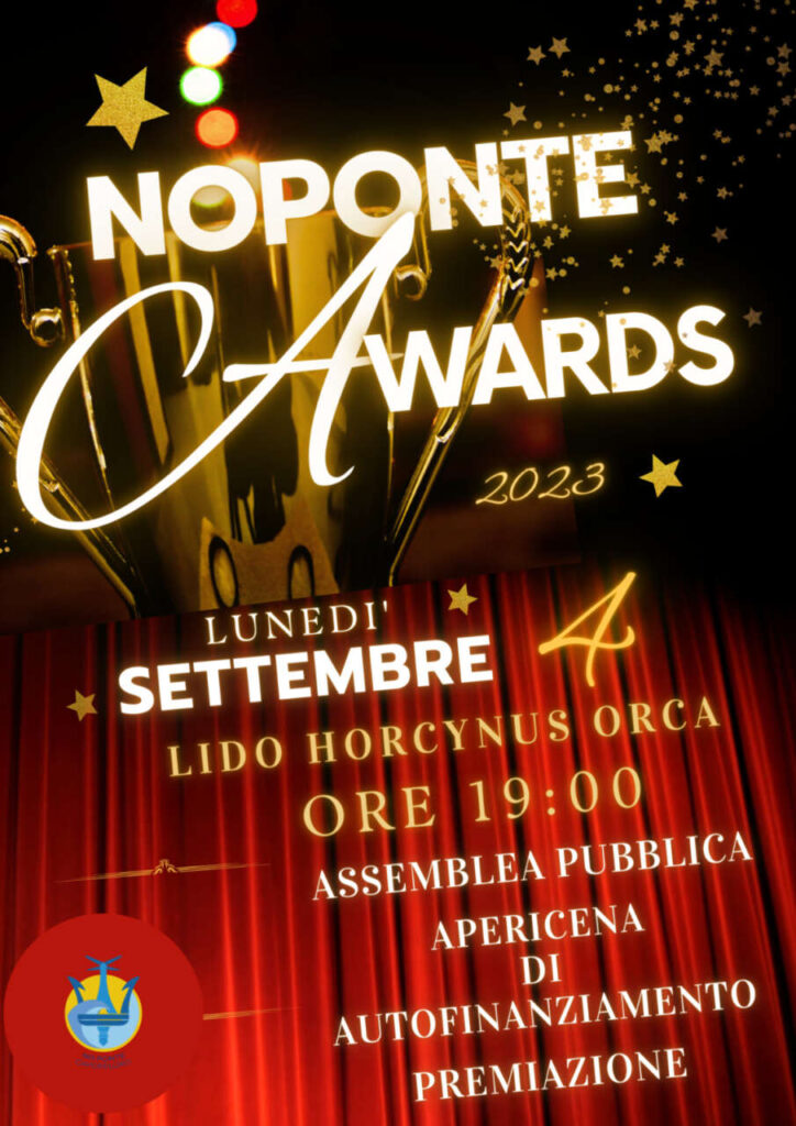 NOPONTE AWARDS 2023: Celebrazione dell’impegno contro il Ponte sullo Stretto