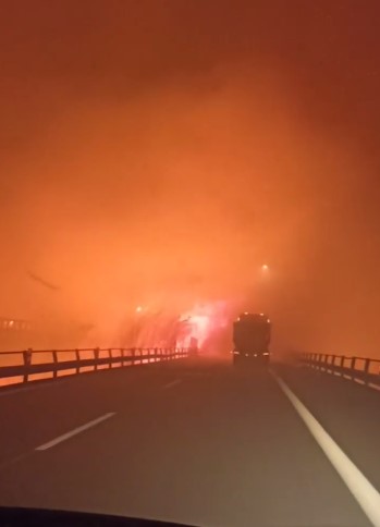 PER CHI VIAGGIA – Chiusa l’A20 per incendio tra Villafranca e Milazzo