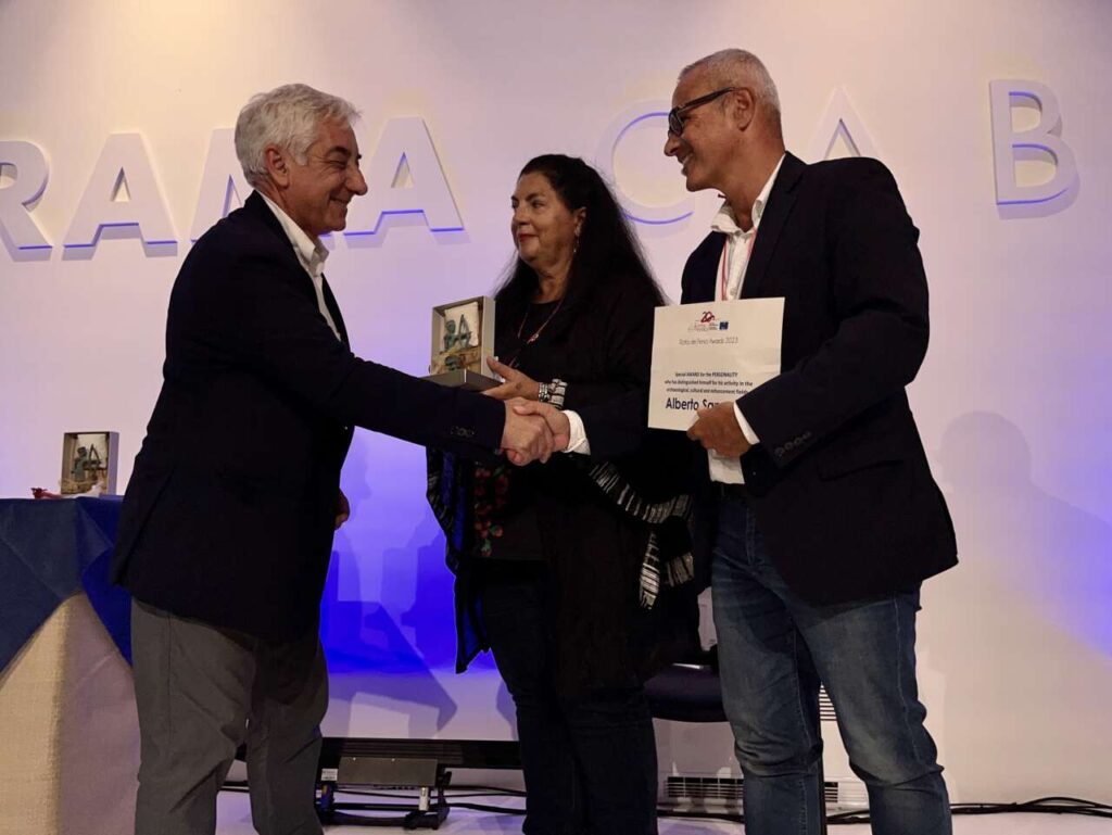 AWARD ROTTA DEI FENICI 2023 – Ad Alberto Samonà il Premio Speciale per essersi distinto in ambito culturale, archeologico e di valorizzazione