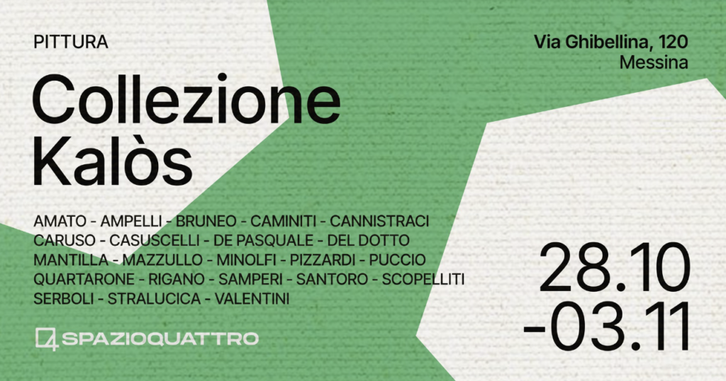 MOSTRE – “Collettiva Kalòs” da oggi alla galleria Spazioquattro