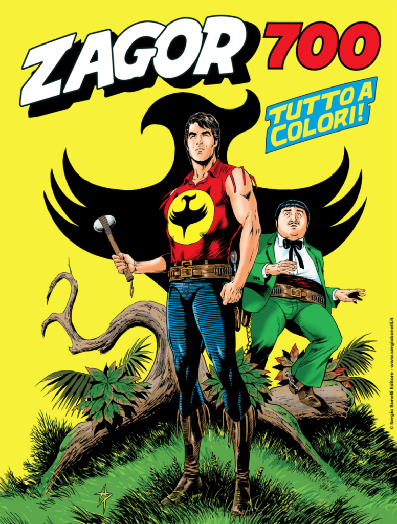 FUMETTI – In edicola dal 2 novembre il numero 700 colorato di Zagor, intitolato “La foresta dei destini incrociati”: le stagioni del coraggio e della paura
