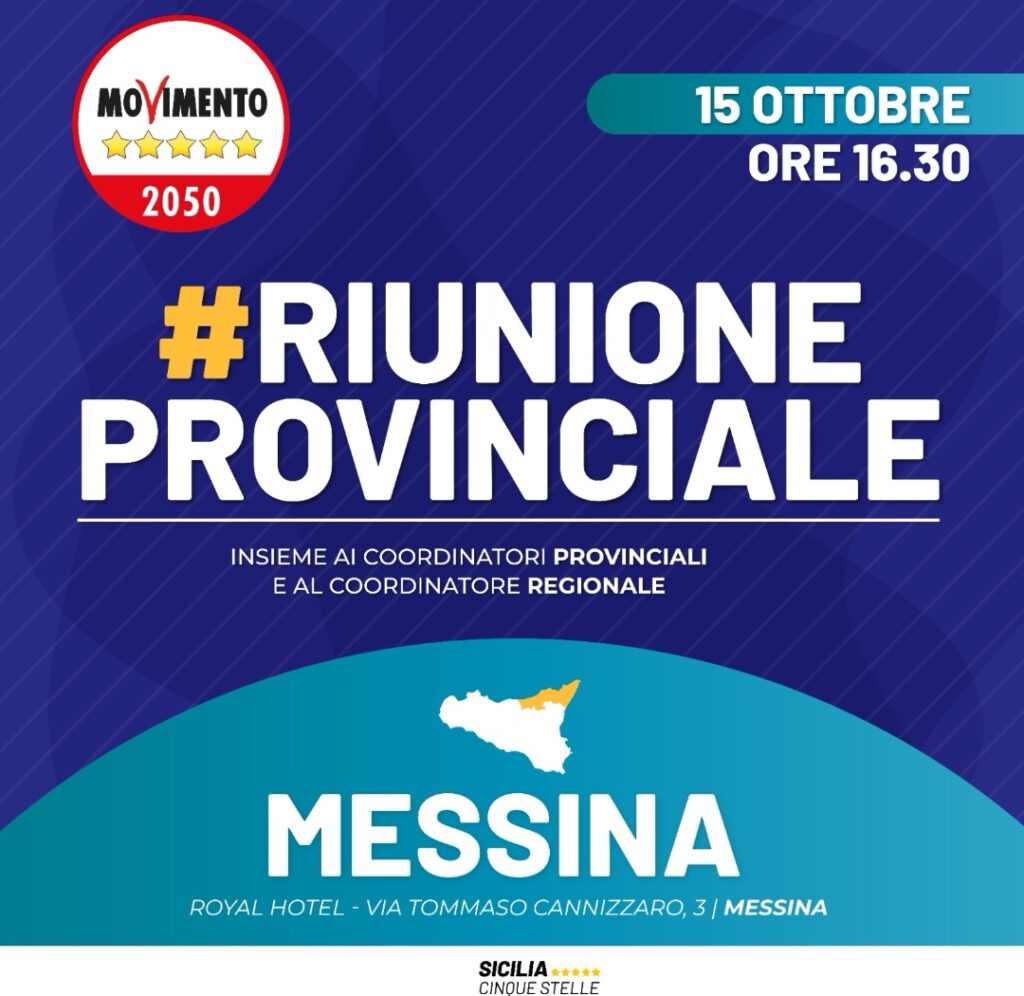M5S – Domenica si riunisce il gruppo provinciale