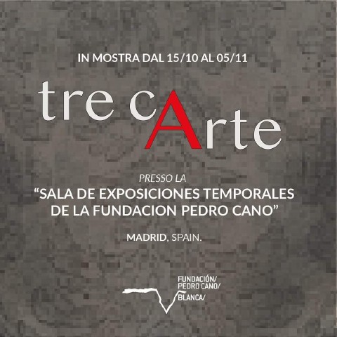 TRE cARTE – In Spagna mostra collettiva di Concetta De Pasquale, Marica Fasoli e Paolo Medici