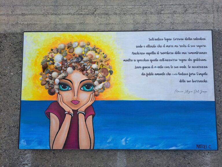 CARMELA NATOLI – L’Arte dei murales che trasforma Piraino