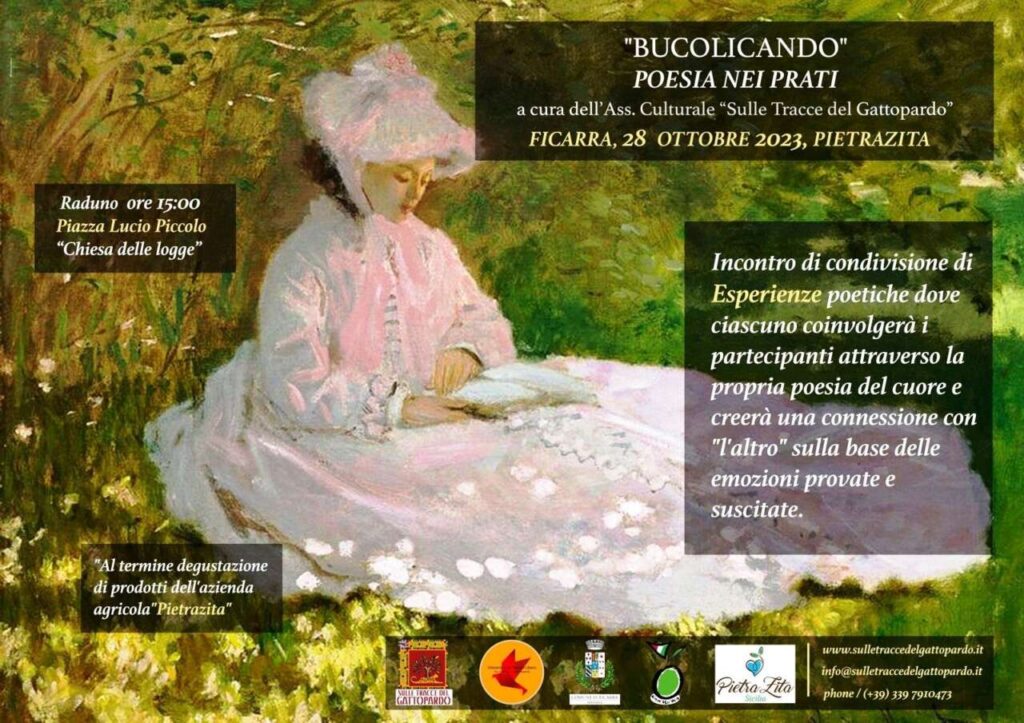 BUCOLICANDO – A Ficarra: Poesia nei prati