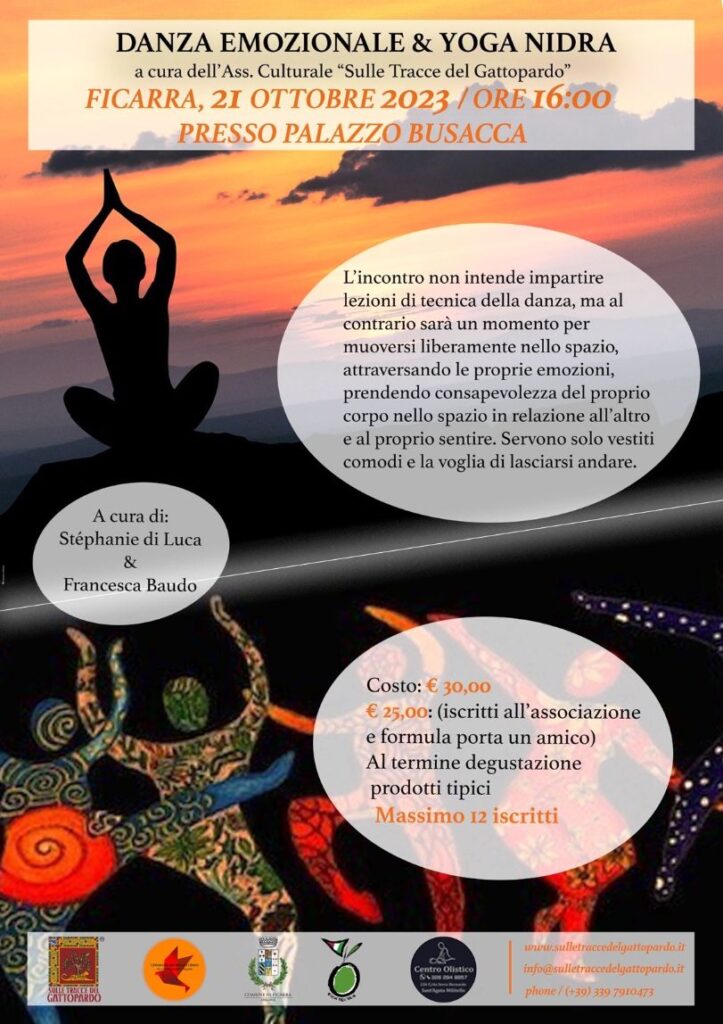 FICARRA – “Danza Emozionale e Yoga Nidra”