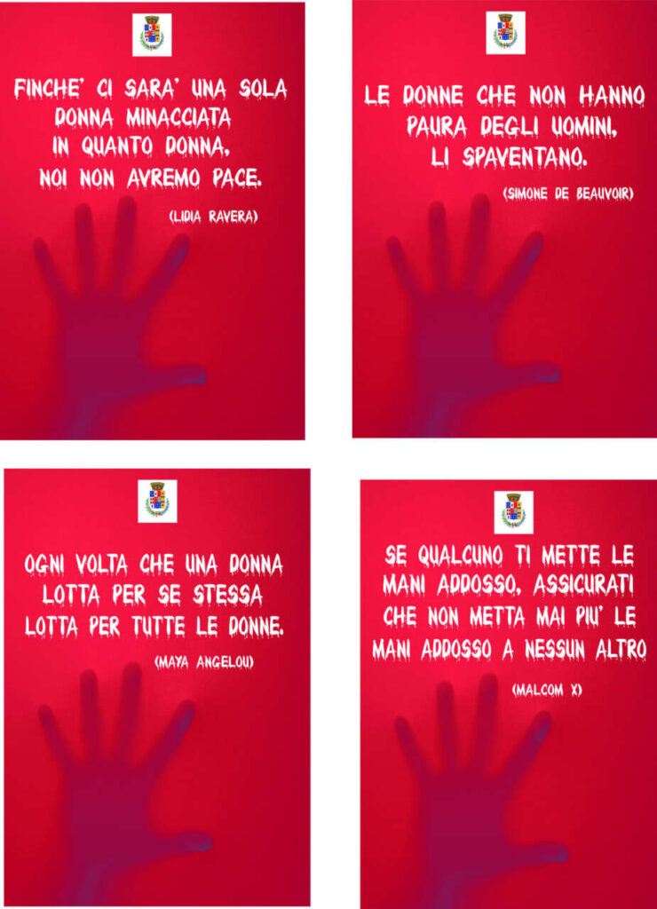 MANIFESTI – Quelli di Piraino, contro la violenza sulle Donne