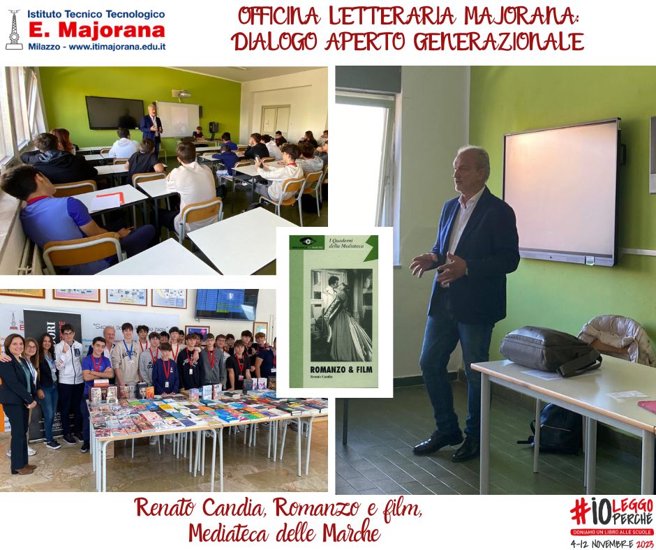 MILAZZO – Officina letteraria e alfabetizzazione emotiva per un nuovo modo di promuovere la lettura al Majorana