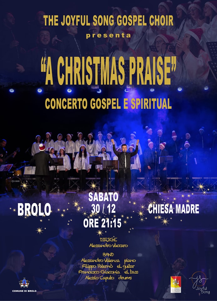 GOSPEL & DINTORNI – Il concerto a Brolo del 30 dicembre